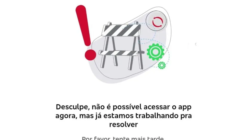 Aplicativo do Bradesco fora do ar nesta sexta-feira (12/12).