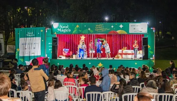 Caravana Natal Mágico percorre Curitiba e região com 10 espetáculos gratuitos