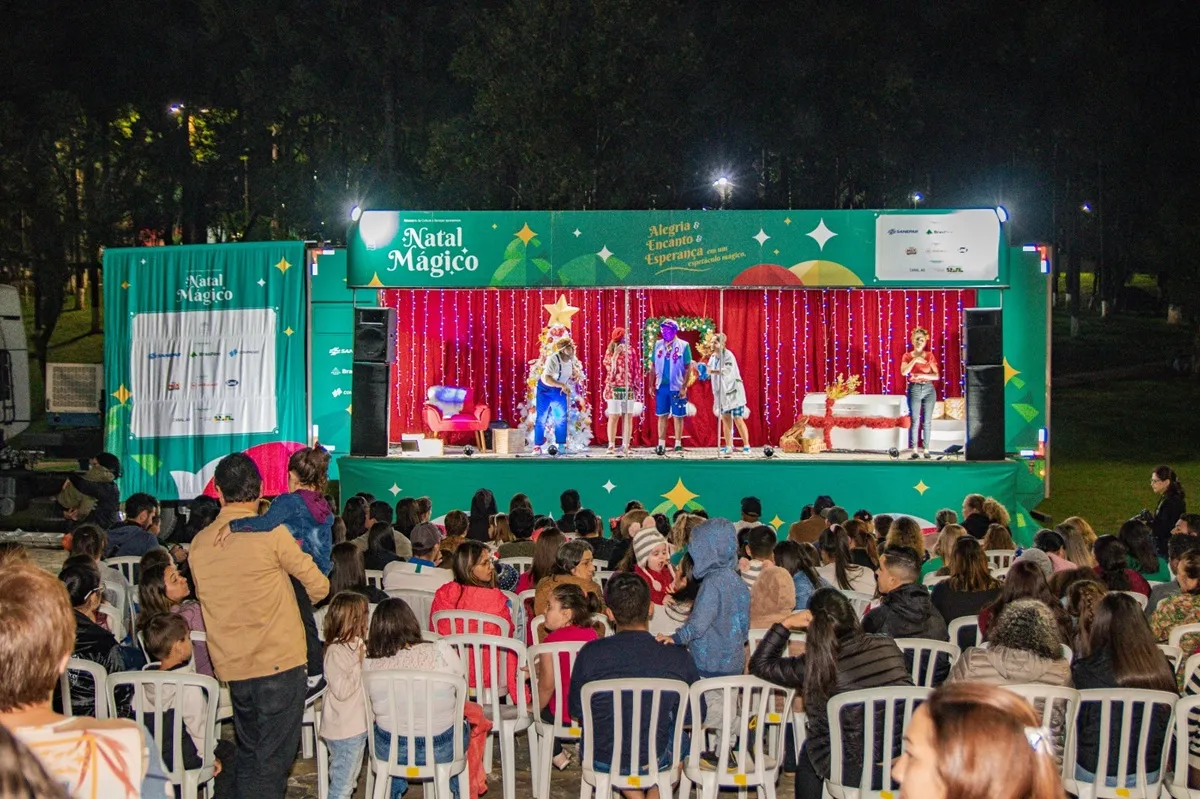 Caravana Natal Mágico percorre Curitiba e região com 10 espetáculos gratuitos
