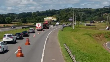 Atenção! BR-277 sentido interior do Paraná tem bloqueios nesta semana