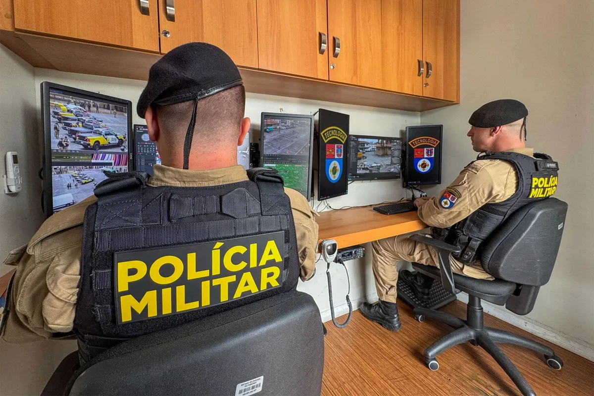 Câmeras inteligentes reforçam monitoramento da segurança na RMC e no Litoral