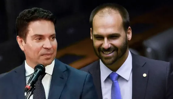 Câmara dos Deputados cassa mandatos de Eduardo Bolsonaro e Ramagem