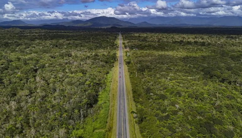 Duplicação da PR-412, entre Guaratuba e Garuva, é autorizada; veja detalhes da obra