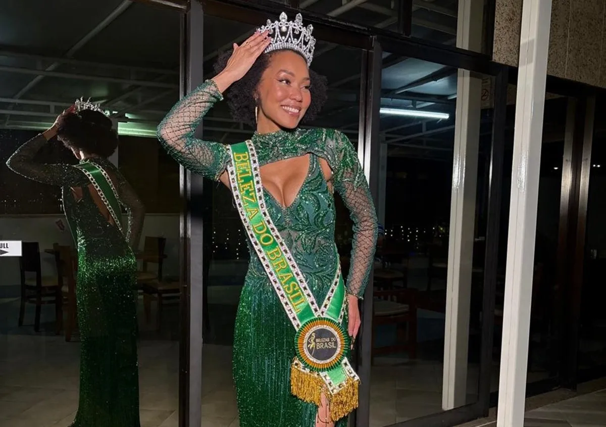 Curitibana Letícia Costa vence concurso de beleza nacional