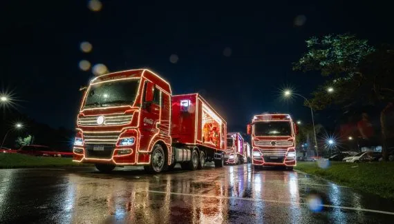 Longe de casa, equipes da Caravana da Coca-Cola encantam Natal de mais de 90 cidades