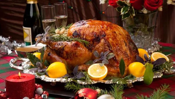 7 receitas de peru assado para a ceia de Natal