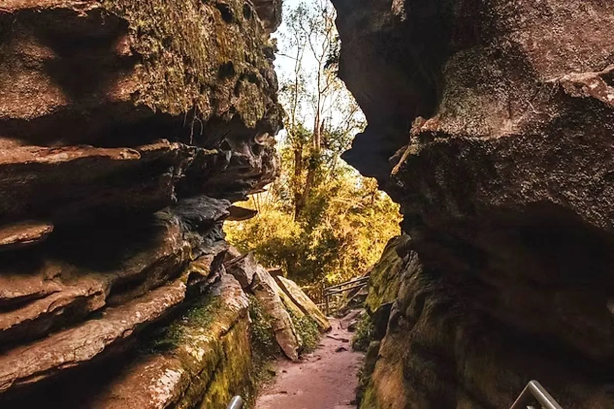 Imagem mostra o Parque Estadual do Monge, na Lapa.