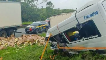 acidente na br 116, em capina grande do sul