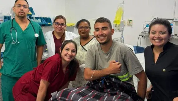 Jovem resgatado após ficar cinco dias perdido no Pico Paraná recebe alta