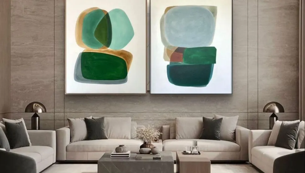 Cores do novo ano ganham protagonismo quando aplicadas à arte (Imagem: Divulgação | Ateliê Qabana)