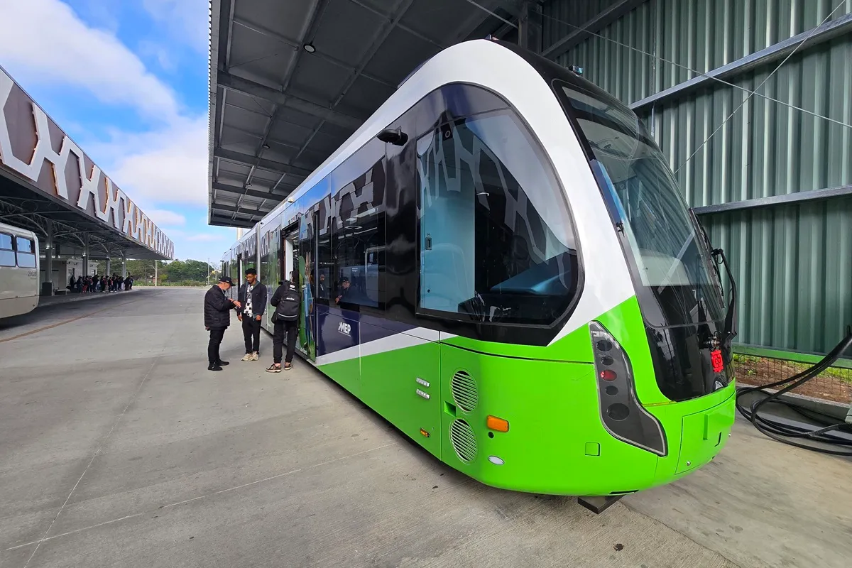 bonde urbano digital, entre pinhais e piraquara