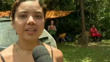 Imagem mostra uma jovem de 19 anos