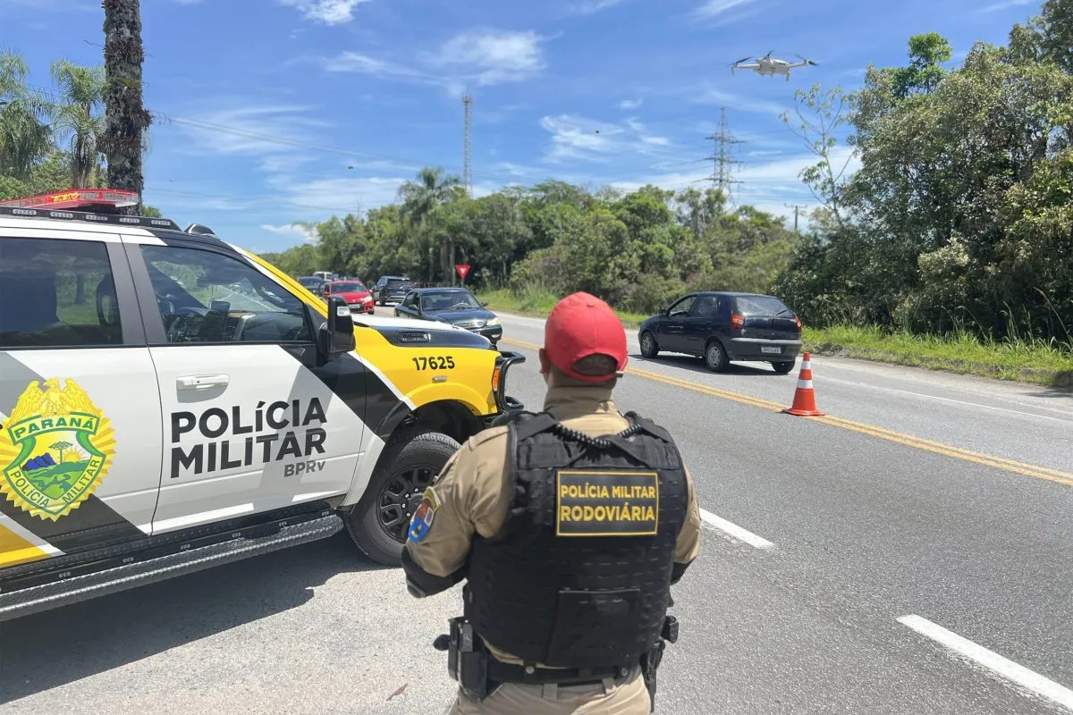 Rodovias do Paraná registram quase 20% menos acidentes entre Natal e Ano Novo