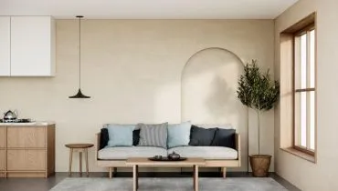 A decoração minimalista combina com o verão (Imagem: CREATIVE WONDER | Shutterstock)