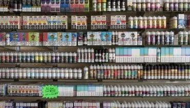 essências usadas em vapes e cigarros eletrônicos