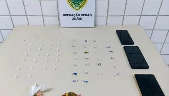 Operação no Pico de Matinhos prende suspeitos com drogas