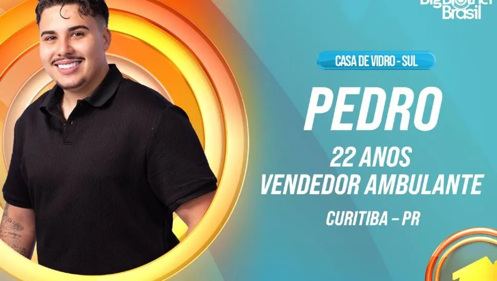 Imagem mostra Pedro Henrique, do BBB 26
