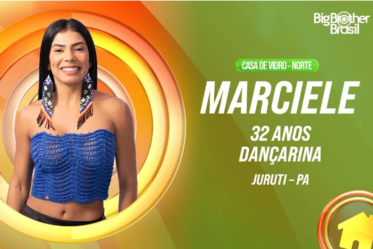 Imagem mostra Marciele, do BBB 26