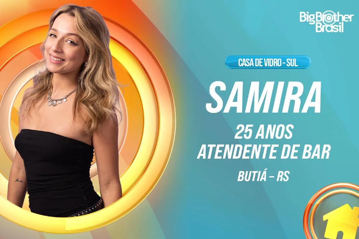 Imagem mostra Samira, do BBB 26
