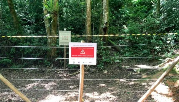 Acessos irregulares no Pico Paraná são fechados para reforçar a segurança