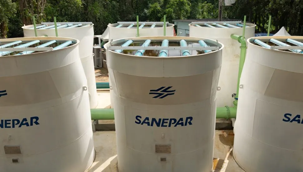 Novo sistema da Sanepar evita paralisação da Estação de Tratamento de Água de Matinhos durante chuvas mais intensas