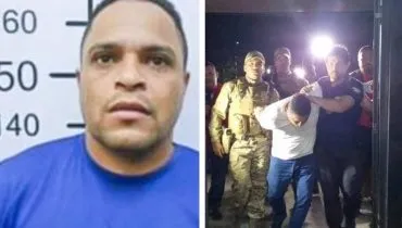 Foragido de Alagoas, Givaldo foi localizado durante uma operação com apoio da Diretoria de Inteligência Policial (Dinpol).