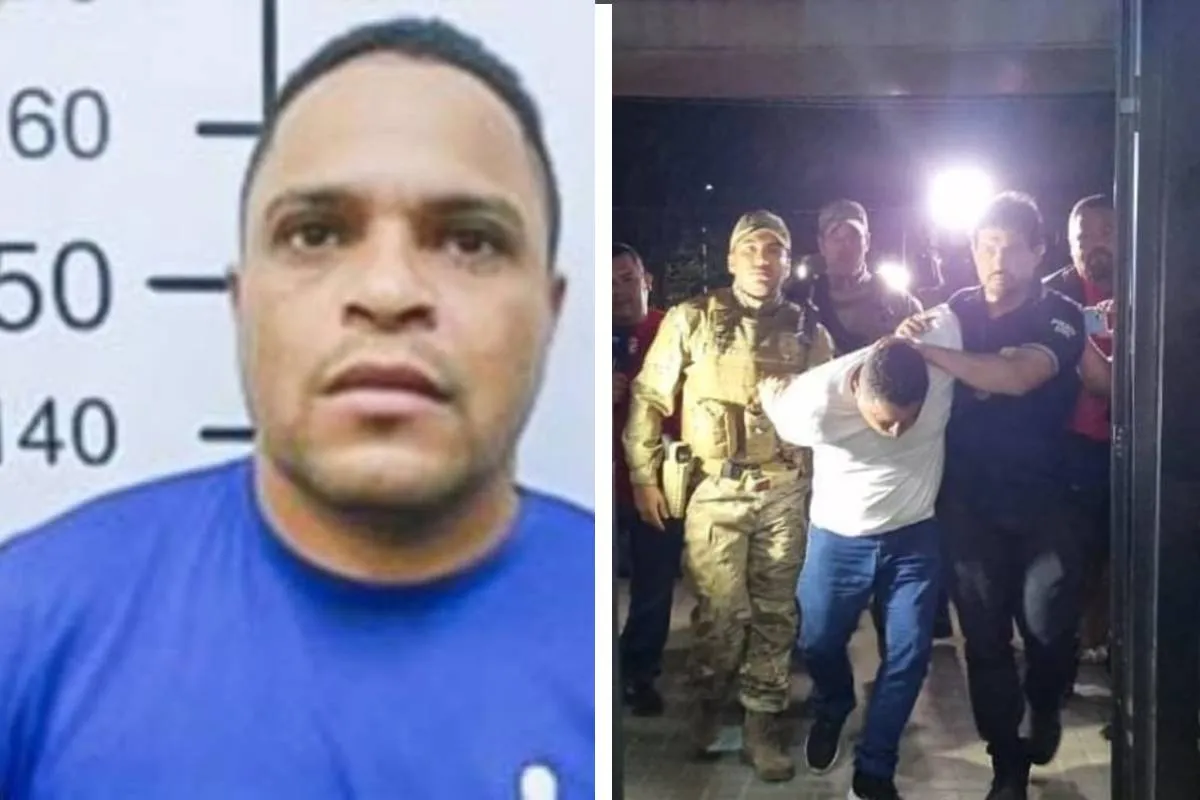 Foragido de Alagoas, Givaldo foi localizado durante uma operação com apoio da Diretoria de Inteligência Policial (Dinpol).