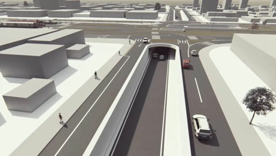 Construção de trincheiras e requalificação viária na região do Xaxim.