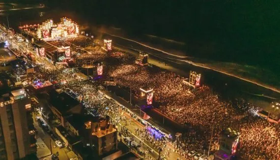 Verão Maior Paraná ultrapassa público de 1 milhão de pessoas e bate recorde