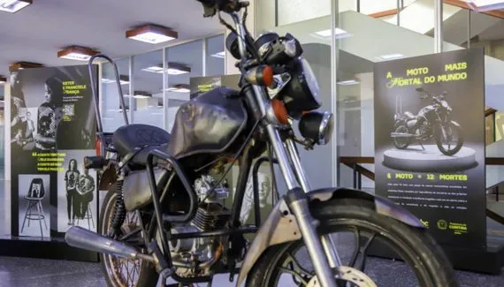 Blitz em Curitiba com a “Moto mais mortal do Mundo” terá doação mais de 3 mil de itens segurança