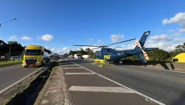 atropelamento na br 376, em são josé dos pinhais