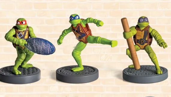 Novo Combo King Jr. do BK traz brinquedos das Tartarugas Ninja