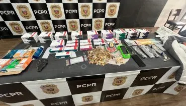 PCPR prende dois homens por roubo ocorrido em farmácia de Curitiba