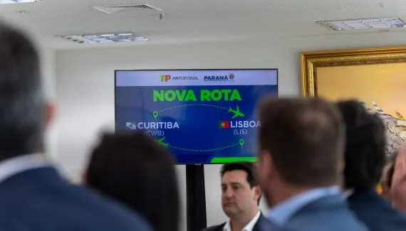 Voo direto de Curitiba para Lisboa começa a operar em julho