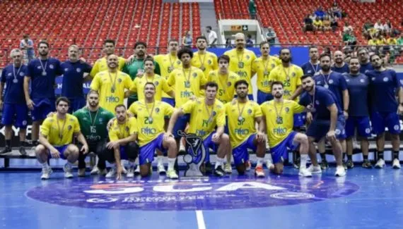Vice no Sul-Centro Americano, Brasil sela vaga no Mundial de handebol