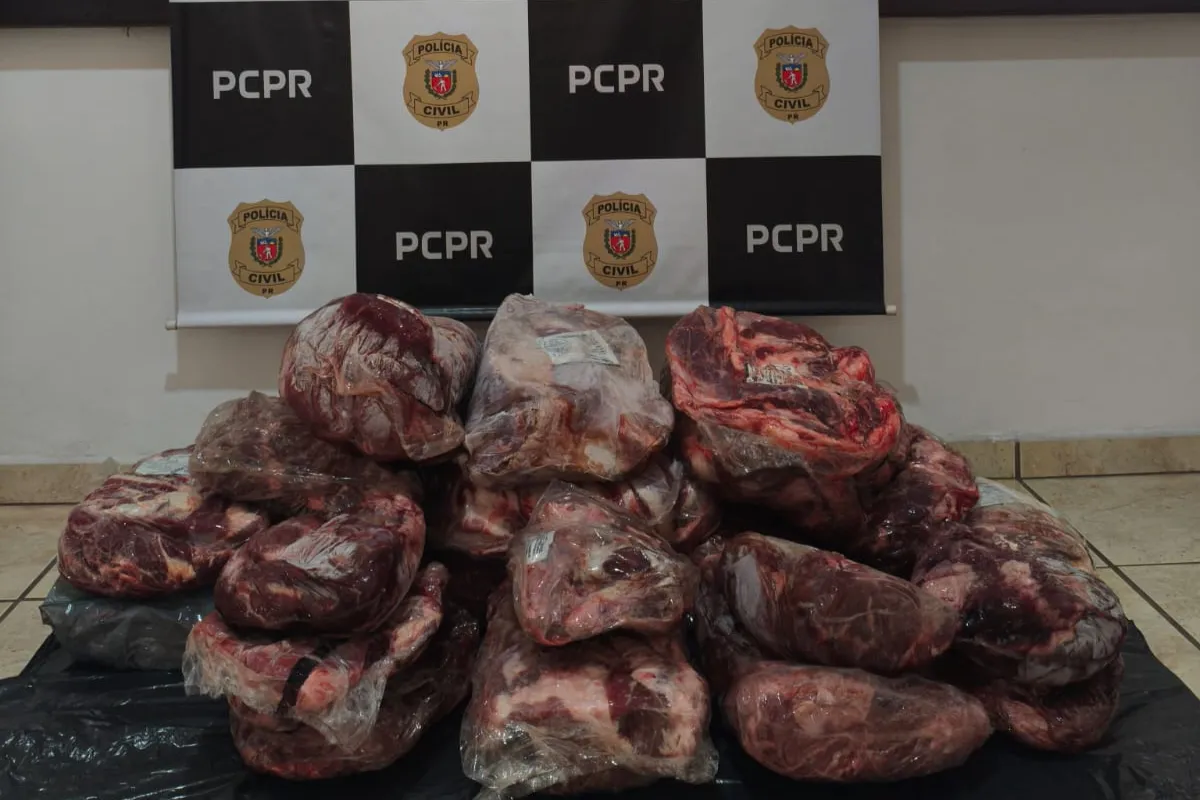 PCPR recupera carga de carne e prende homem por receptação em Guaratuba