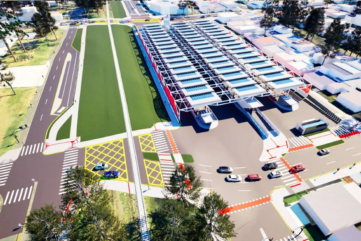 Projeção mostra como vai ficar o novo terminal do Capão da Imbuia.