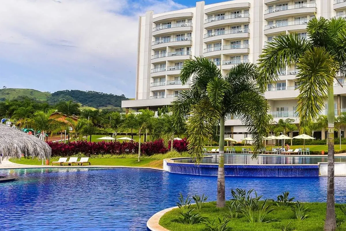 Imagem mostra uma parte do resort Tayayá.