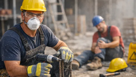 O uso correto de EPIs protege o trabalhador, evita acidentes e garante a continuidade do trabalho e da renda diária.