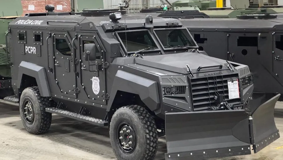 Imagem mostra o novo Caveirão da Polícia Civil do Paraná