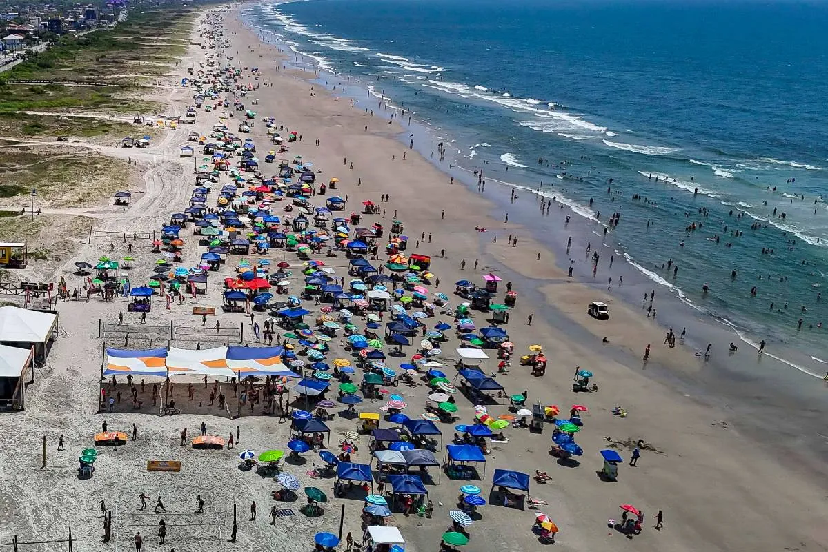Pontal do Paraná, 09 de janeiro de 2026 - Posto Fixo de Ipanema do Governo do Paraná.