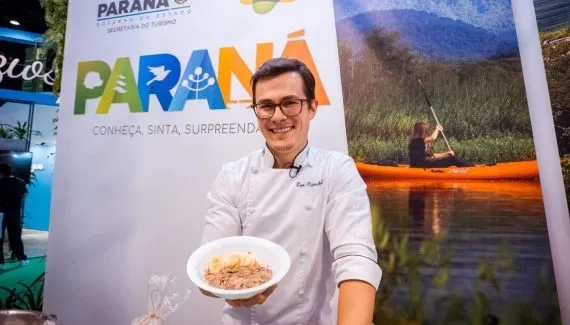 Chef paranaense leva receita de barreado à maior feira de turismo de Portugal