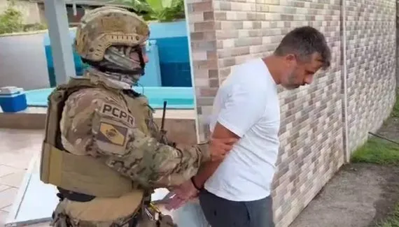 Polícia do Paraná prende o fornecedor de armas do PCC e líder de facção