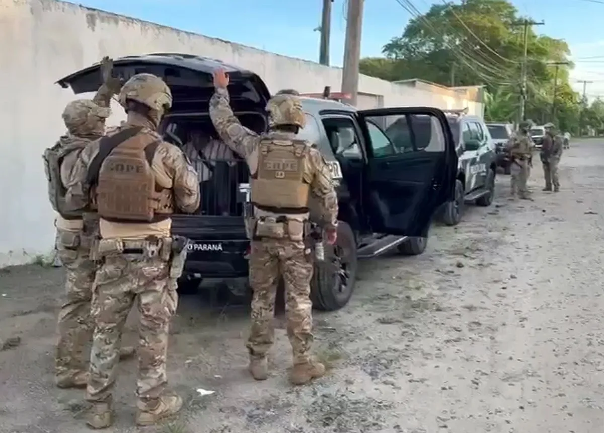 Polícia do Paraná captura um dos criminosos mais procurados do Brasil
