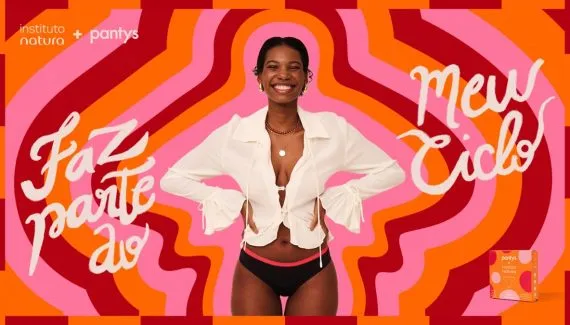 Instituto Natura e Pantys lançam calcinha absorvente com lucro revertido a causas sociais
