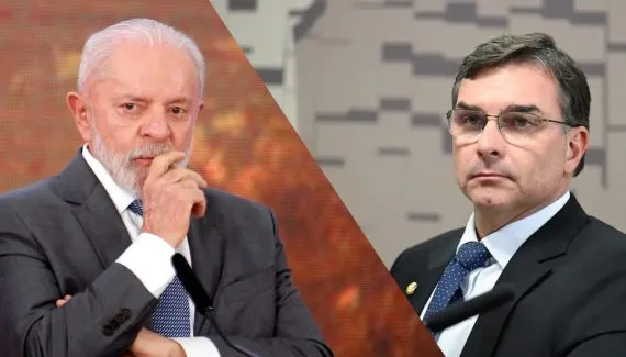 Lula e Flávio Bolsonaro empatam em pesquisa para presidente