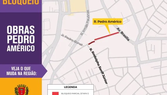 Rua Pedro Américo inicia obras de drenagem no Novo Mundo em Curitiba