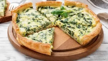 Quiche de espinafre (Imagem: nelea33 | Shutterstock)