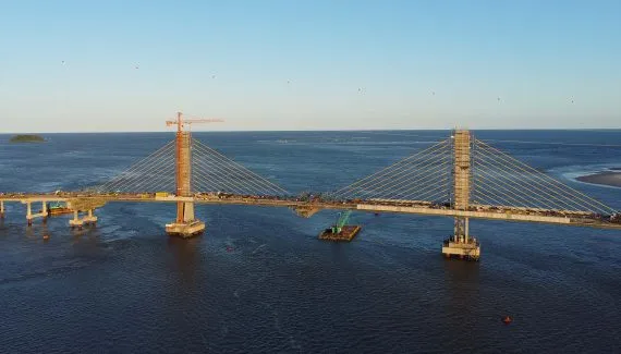 Ponte de Guaratuba em números: toneladas de aço, gelo e torres mais altas que o Cristo Redentor