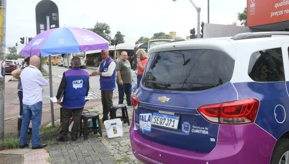 Fala Móvel atende em 8 locais de Curitiba nesta terça-feira